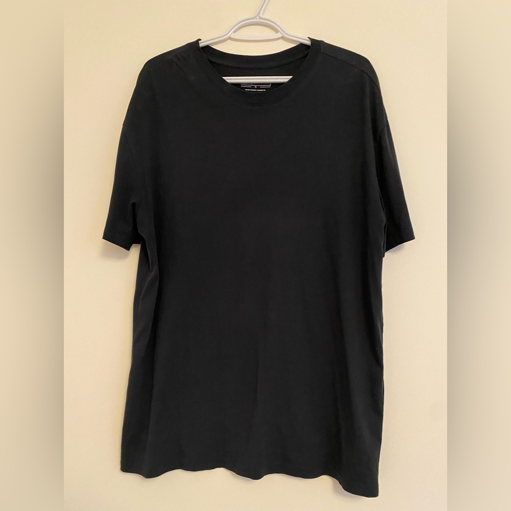 SIMONS Basic Black T-shirt